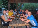 v cíli 3. etapy: J. Fink, Z. Sucharda, P. Kracík, V. Pačesný, M. Ježek, J. Cogan, M. Nýdrle, T. Brádle